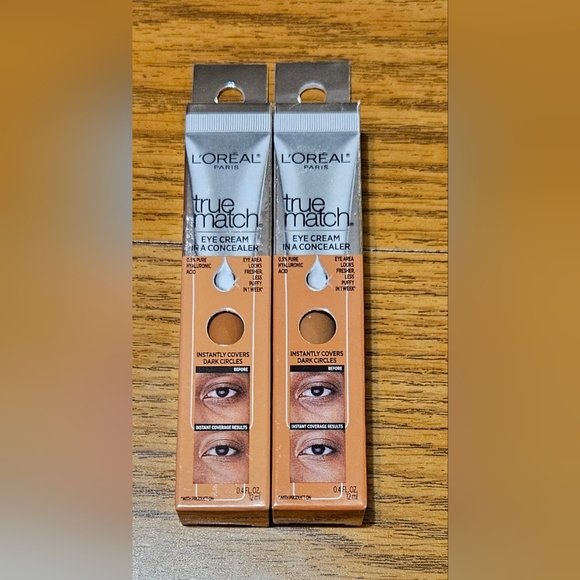 (2) L'Oreal True Match Eye Cream In A Concealer BNIB - Picture 1 of 3